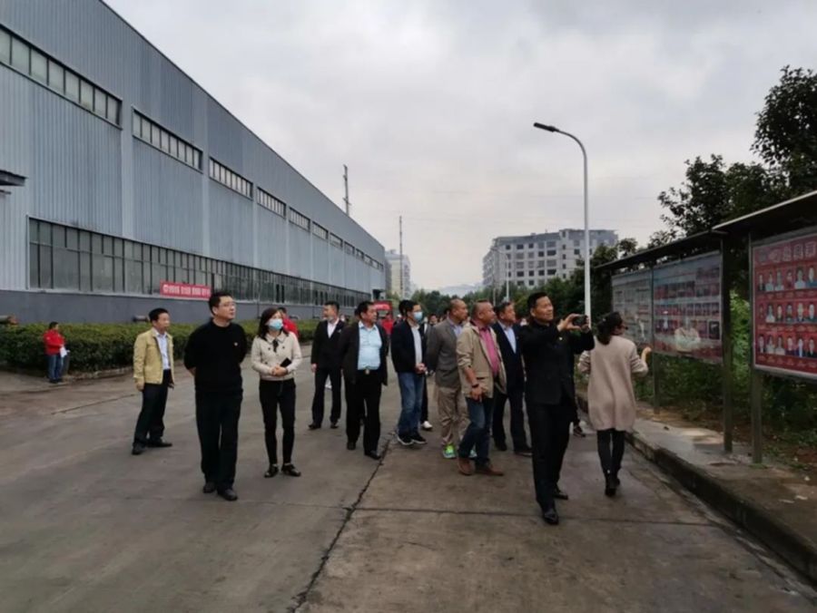 全市非公企业党组织书记来湖北奥莱斯股份有限公司现场旅行学习党建事情_Hubei Jintian Tyre Co., Ltd